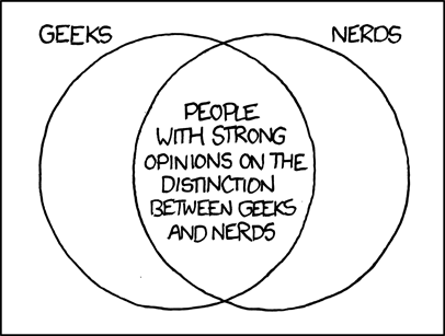 Geeks Nerds Diagram